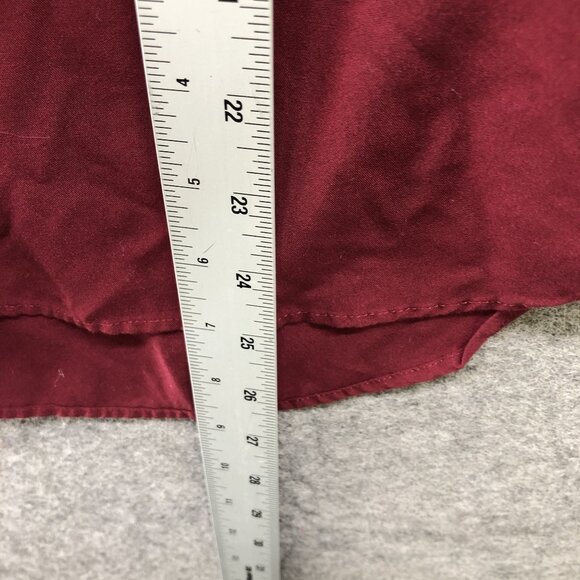 Old Navy 3/4 Sleeve Popover Top Womens S Wine Red Rayon Blend Split Neck - Picture 7 of 8